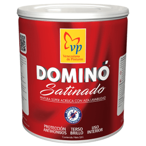 Dominó Satinado Blanco. Clase B. VP (Satinado, Interiores)