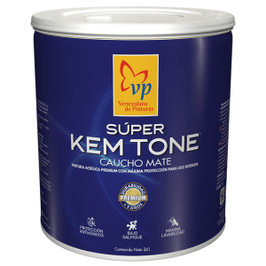 Súper Kem Tone Blanco Intenso. Clase A. VP. (Caucho, Exteriores e Interiores)