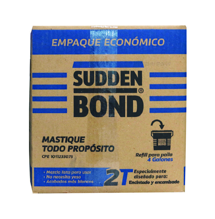 Caja de Mastique Sudden Bond 2T (3.7 galones)