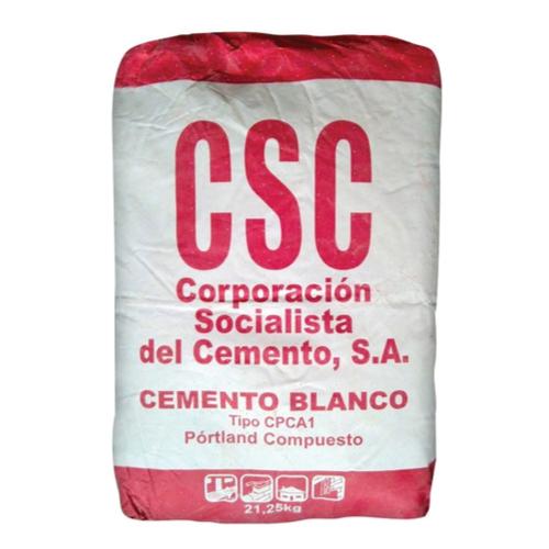 Saco de Cemento Blanco 21,25 Kg. CSC