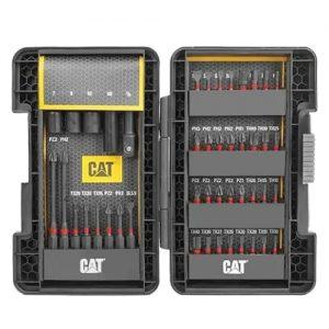 Juego de Puntas para Atornillar 45 pzas CAT