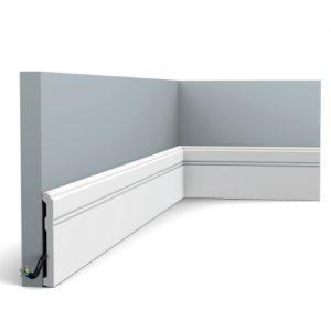Rodapie Decorativo Modelo SX105 2mts Duropolymer Orac Decor