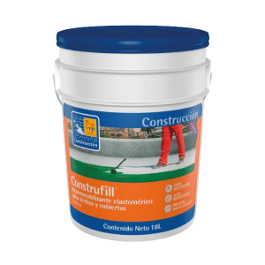 Construfill Rojo (cuñete 5 galones) Venezolana de Pinturas