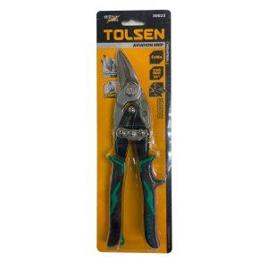 Tijera de aviación marca TOLSEN corte derecho 10″/250mm