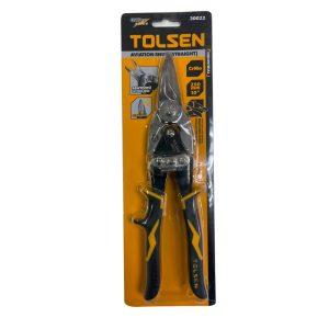 Tijera de aviación marca TOLSEN corte recto 10″/250mm